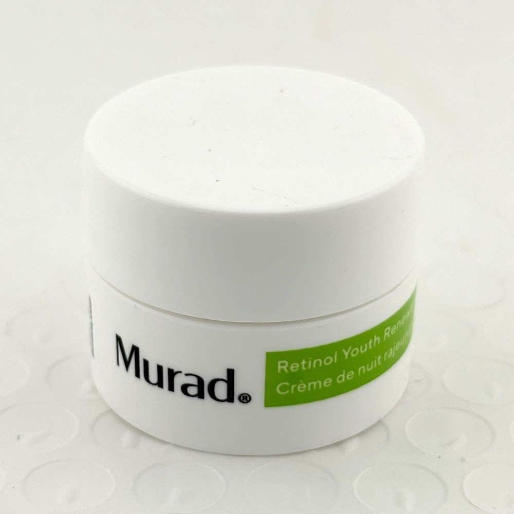 Murad Retinol Youth Renewal Night Cream .25‎ oz Set of 2 Travel Size New - Picture 2 of 3
